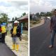 Ruas Jalan Poros Desa Wunduongohi, Lawulo dan Andabia Kecamatan Anggaberi Telah di Aspal, Warga Ucapkan ini Kerja Nyata Mantan Pj Bupati Konawe Harmin Ramba