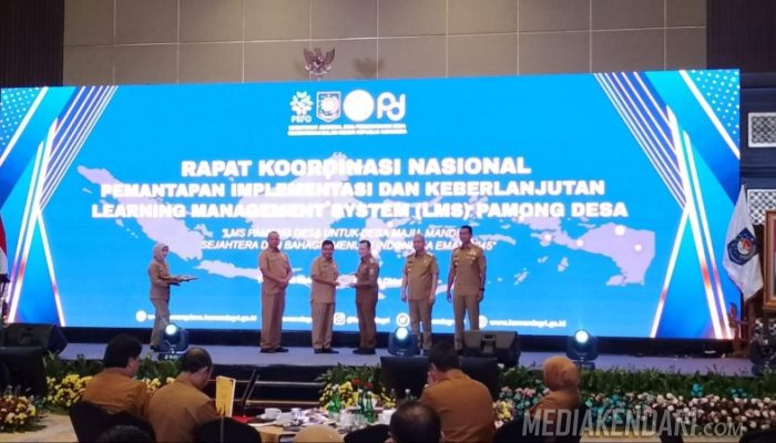 Sekda Sultra Wakili Pj Gubernur Hadiri Rakornas Pemantapan Implementasi dan Keberlanjutan LMS