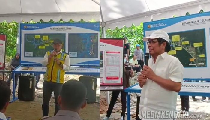 Wakil Ketua Komisi V DPR RI Bersama Direktur Bendungan dan Danau Kementrian PUPR Kunjungi Lokasi Bendungan Pelisika