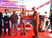 Bupati Konawe Dampingi Gubernur Sultra Panen Raya di Kelurahan Mata Iwoi, Tongauna