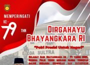 Ucapkan Selamat Hut Bhayangkara ke 79, Sahidin : Momentum Evaluasi Polri