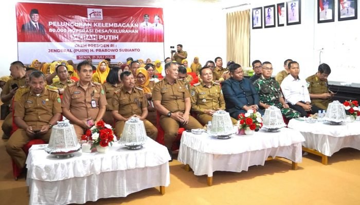 Bupati Konawe Ikuti Virtual Launching Koperasi Merah Putih Serentak se-Indonesia