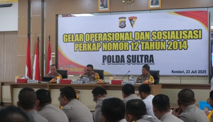 Operasional 2025 Dibuka, Kapolda Sultra Dorong Polri Presisi Lebih Nyata