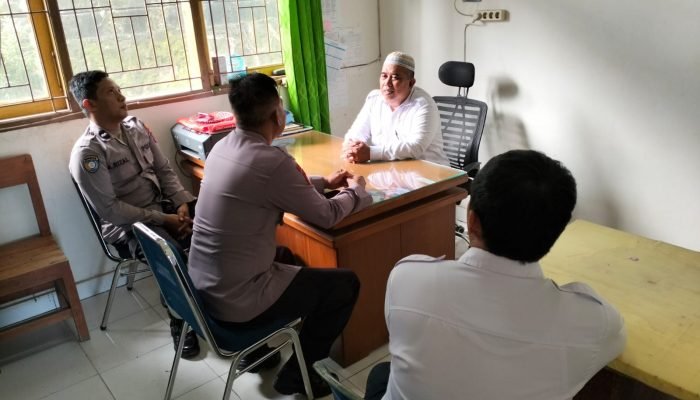 Cegah Tawuran Pelajar, Polda Sultra Koordinasi dengan SMA Negeri 5 Kendari