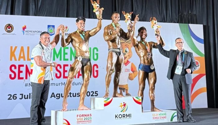 Dari Keringat ke Panggung Juara: Perunggu Pertama PERBAFI Sultra di FORNAS VIII NTB 2025