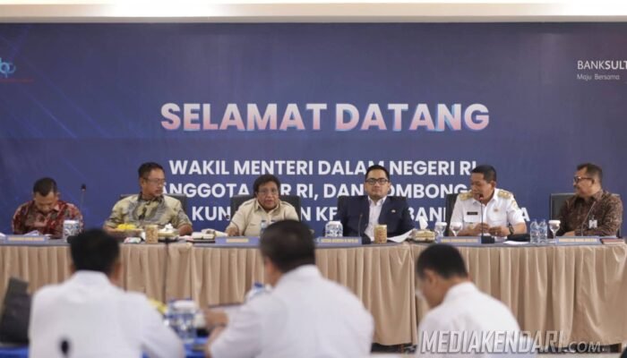 Kunker Komisi II DPR RI dan Wamendagri di Bank Sultra, Bahas Penguatan Peran Bank Daerah