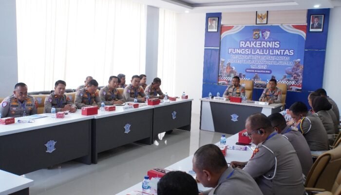 Polisi Lalu Lintas Siap Hadapi Tantangan Modern, Rakernis Sultra Jadi Titik Awal
