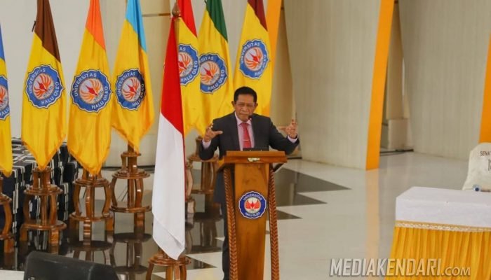 Wagub Sultra Hadiri Wisuda UHO, Tegaskan Lulusan Harus Ambil Peran dalam Pembangunan Daerah