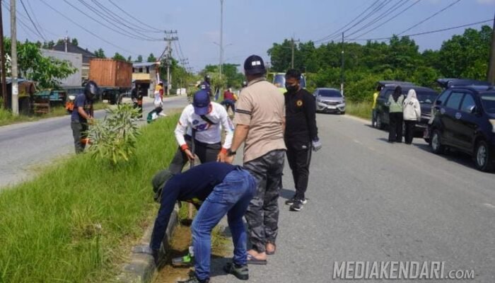 Wujud Efisiensi Anggaran, DPRD Kendari Gotong Royong Perindah Lingkungan