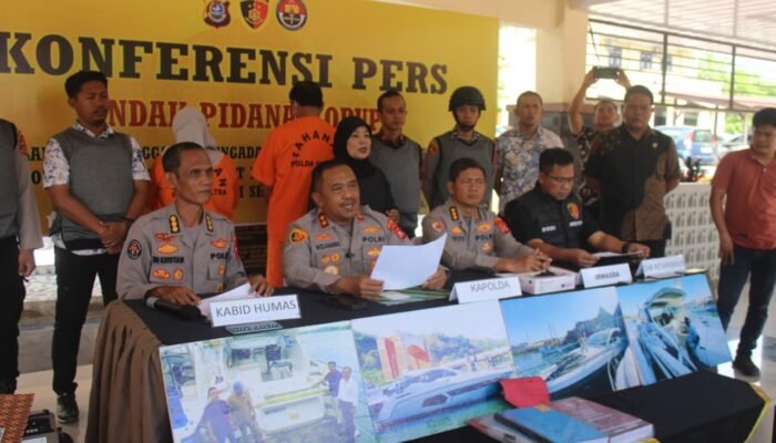 Polda Sultra Tetapkan Dua Tersangka Korupsi Kapal Azimut Rp9,9 Miliar