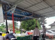 Ditlantas Polda Sultra Gelar Pasar Murah di Polsek Poasia