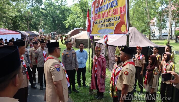 Konawe Tuan Rumah Perjusami Akbar ke-1 Sultra, Wakapolda Sultra Tekankan Peran Strategis Pramuka