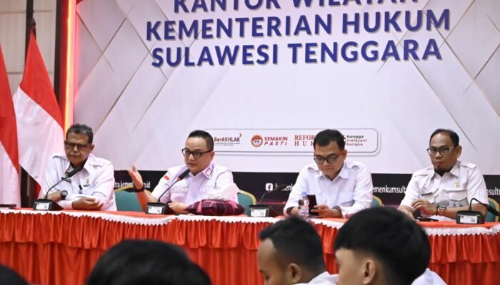 Kemenkumham Sultra Evaluasi Zona Integritas, Pacu Satuan Kerja Menuju WBBM