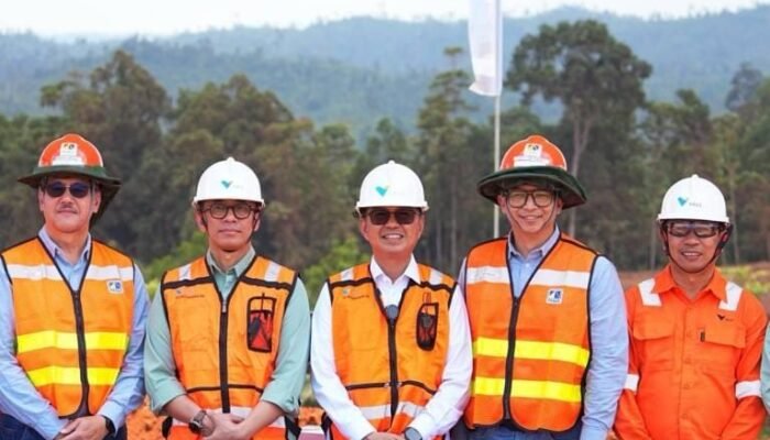 Bupati Kolaka Hadiri First Digging PT Vale dan PT Pama Persada, Tanda Dimulainya Era Baru Industri di Kolaka