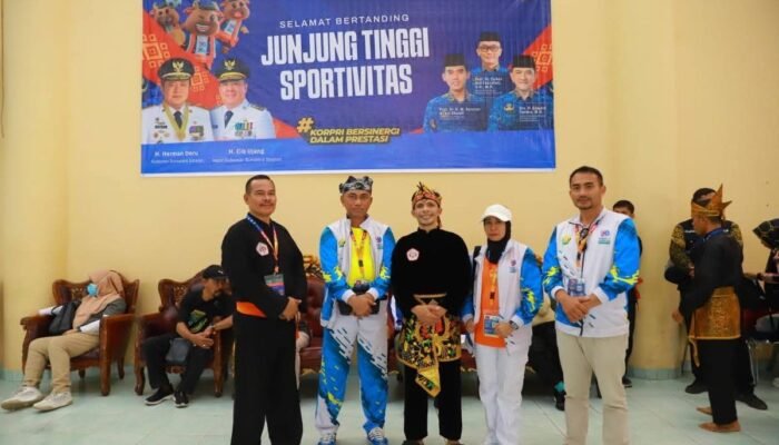 Tampil Penuh Semangat, Atlet Silat Sultra Harun Akbar Amankan Medali Perunggu di Palembang
