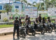 Siaga Penuh! Personel Ditsamapta Polda Sultra Kawal Setiap Titik STQH Nasional XXVIII