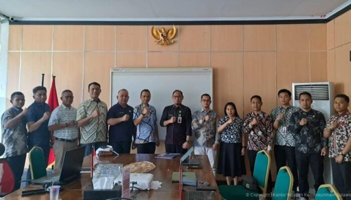 Kemenkumham Sultra Bahas Raperda Pembangunan Kantor Bupati Buton Selatan, Pastikan Sesuai Asas Hukum