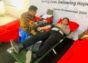 HUT ke-65 Jasa Raharja, Polri dan Jasa Raharja Bersinergi Lewat Aksi Donor Darah
