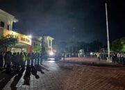 Operasi Lilin Anoa 2025, Patroli Skala Besar Polda Sultra Sasar Titik Keramaian Kendari