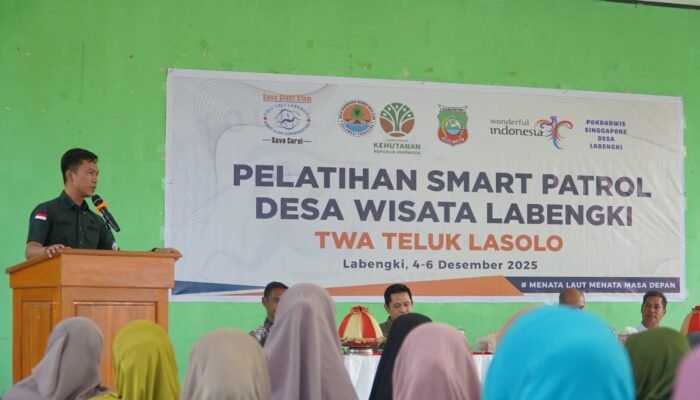 Bupati Konawe Utara Resmi Buka Pelatihan SMART Patrol Berbasis Masyarakat untuk Perlindungan Ekosistem Labengki