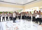 Lewat Tactical Floor Game, Polda Sultra Matangkan Pengamanan Tahun Baru 2026