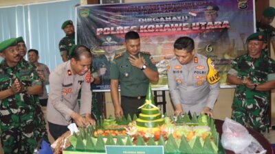 Datang Mendadak ke Mapolres, Prajurit TNI Konut Bawa Kejutan Tak Terduga