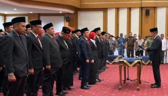 Gubernur Andi Sumangerukka Rombak Birokrasi Sultra, 50 Pejabat Dilantik