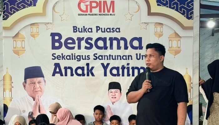 Gerakan Prabowo Indonesia Maju Mengelar Buka Puasa Bersama Sekaligus Santunan Anak Yatim di Tongauna