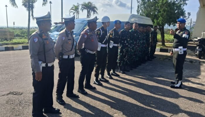 Ditlantas Polda Sultra Amankan Kunjungan Pangdam XIV/Hasanuddin di Kendari
