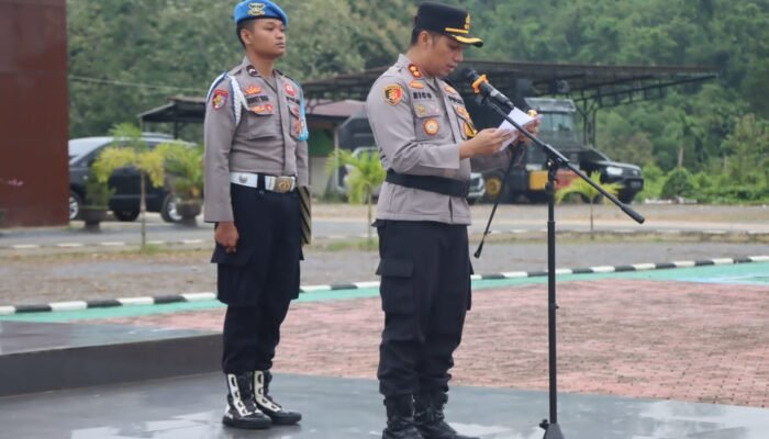 Apel Gelar Pasukan Operasi Ketupat Anoa 2026, Kapolres Konut Tekankan Sinergi Pengamanan Mudik