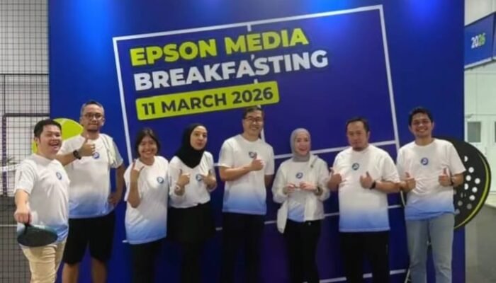 Epson Indonesia Gelar Buka Puasa Bersama Media, Diawali Olahraga Padel