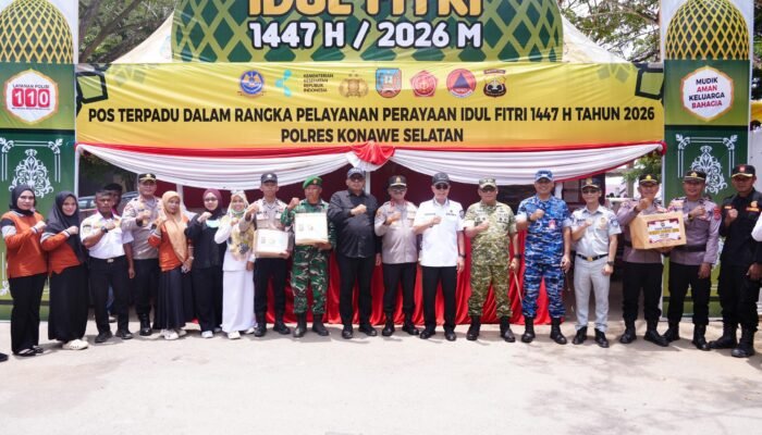 Kapolda Sultra Pantau Puncak Arus Mudik di Pelabuhan Amolengo dan Torobulu