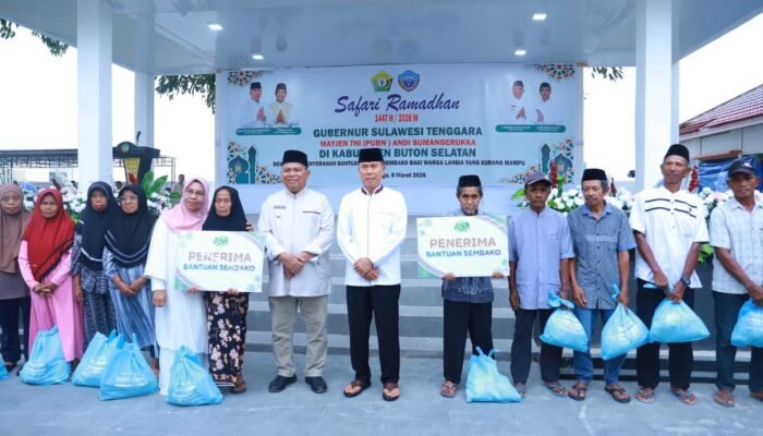 Safari Ramadan di Konawe Utara, Wagub Sultra Pererat Silaturahmi dengan Warga