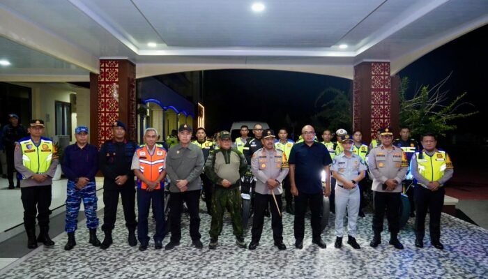 Kapolda Sultra Patroli Malam di Kendari, Cek Kesiapan Pos Operasi Ketupat Anoa 2026