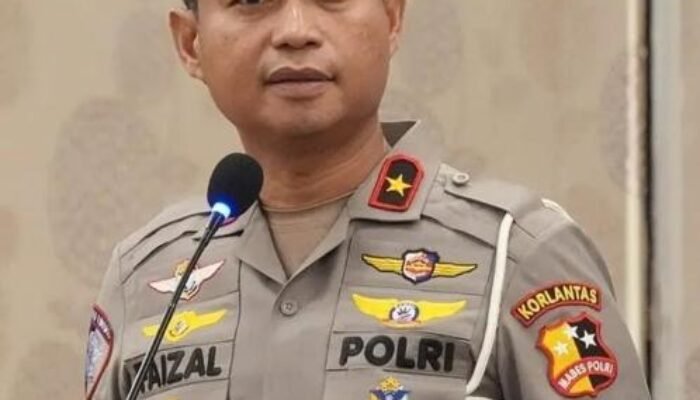 Dirlantas Polda Sultra dan Bhayangkari Ucapkan Selamat Ulang Tahun kepada Dirgakkum Korlantas Polri