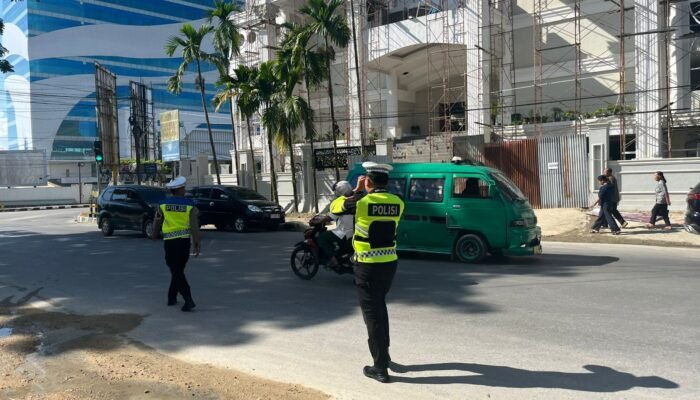 Patroli KRYD Ditlantas Polda Sultra Amankan Ibadah, Situasi Aman dan Kondusif