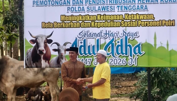 Polda Sultra Salurkan Ribuan Kupon Kurban, Wujud Kepedulian Sosial dan Pengabdian Polri untuk Masyarakat