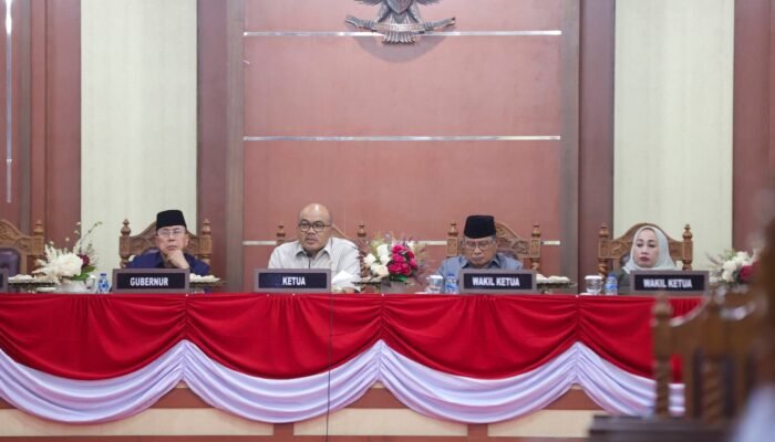 Paripurna di DPRD, Gubernur Tekankan Penertiban Aset Pemda