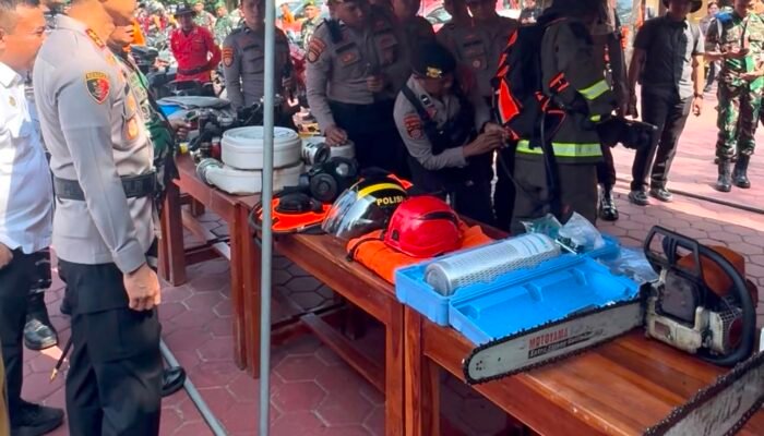 Polda Sultra Siapkan 631 Personel Gabungan Hadapi Ancaman Karhutla