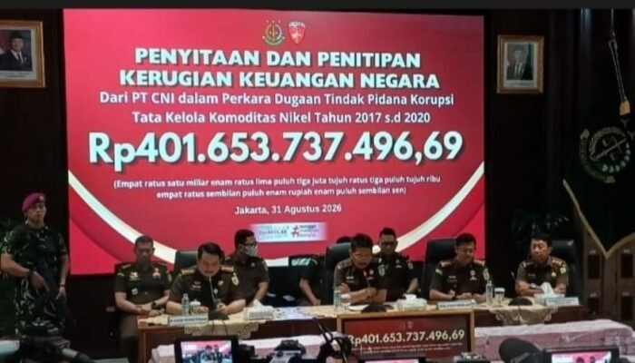 Rp401,65 Miliar Dikembalikan, Kejagung Dalami Dugaan Korupsi Tata Kelola Nikel PT CNI Kolaka, Sultra