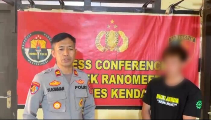 Ngaku Polisi di Live Media Sosial, Pria Diduga Bernama Imran Al Mura Diamankan Polsek Ranomeeto