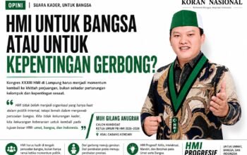 HMI Untuk Bangsa atau Sekedar Untuk Gerbong?