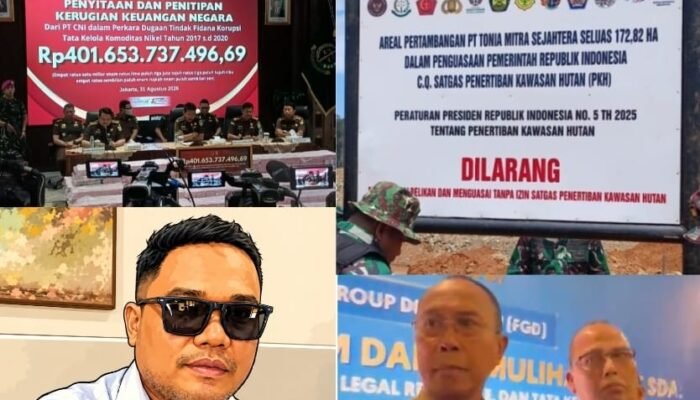 GERAK SULTRA Apresiasi Rencana Kejati Sultra Cek dan Verifikasi Tambang Nikel di Pulau-Pulau, Termasuk Pasca Tambang Milik Istri Gubernur Sultra ASR Juga
