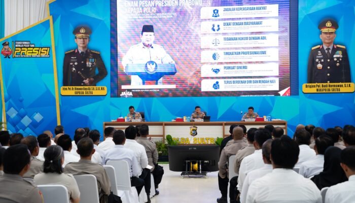 Commander Wish Kapolda Sultra: Jaga Bumi Anoa, Polisi Harus Hadir, Berbuat dan Bermanfaat