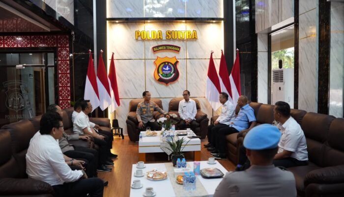 Pecah Telor Mafia Tanah! Bos Baru BPN Sultra Sowan ke Polda, Sinyal Perang Terhadap Sengketa Lahan