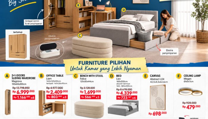 Kamar Auto Tenang! Informa Kendari Kasih Cashback Hingga Rp 9 Juta tambah Diskon 10 Persen Hingga 30 September