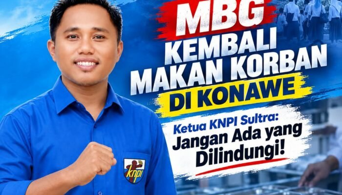 MBG Kembali Makan Korban di SMA 1 Tongauna Konawe, Ketua KNPI Sultra Berang : Jangan Ada yang Dilindungi