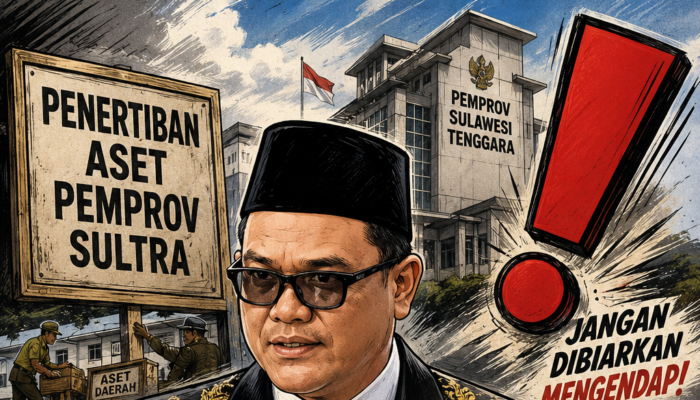 GERAK-SULTRA Bakal Kawal Penertiban Aset Pemprov Sultra, 800 Temuan BPK RI Jangan Dibiarkan Mengendap