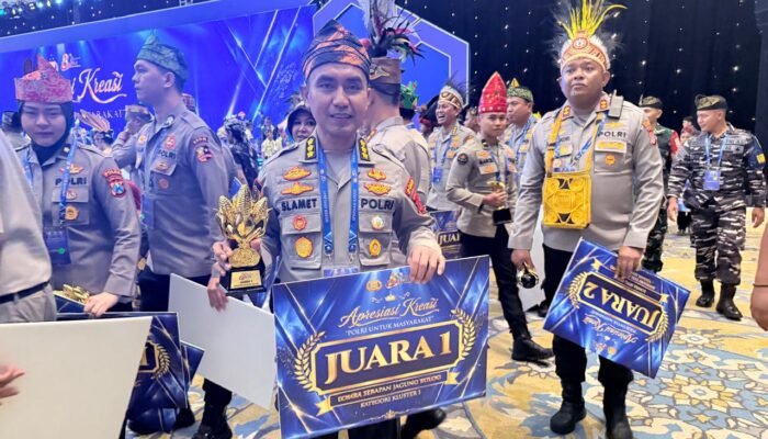 Polda Sultra Raih Juara 1 Kluster 2 Serapan Bulog pada Awarding Day Apresiasi Kreasi Polri