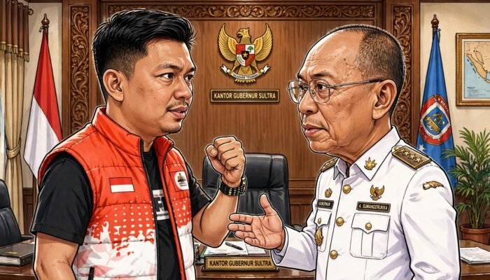 JR vs ASR, Dua Gubernur di Sultra Berhadapan